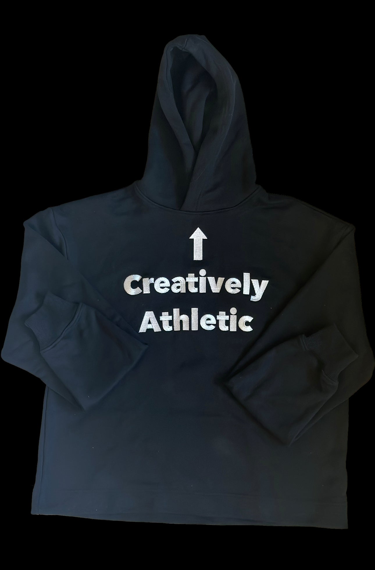 Creatively Athletic Cropped Hoodie